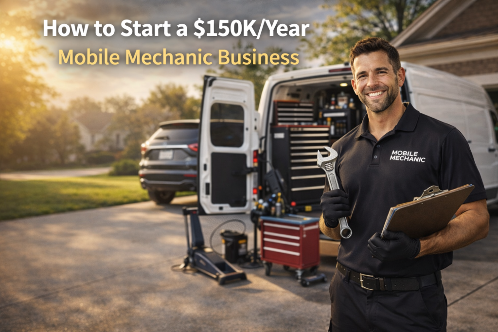 How to Start a $150K/Year Mobile Mechanic Business